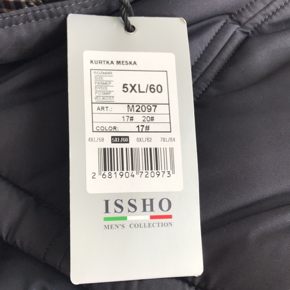 Outerwear Issho Casual Men’s Collection Winter Jacket - Picture 7 of 7